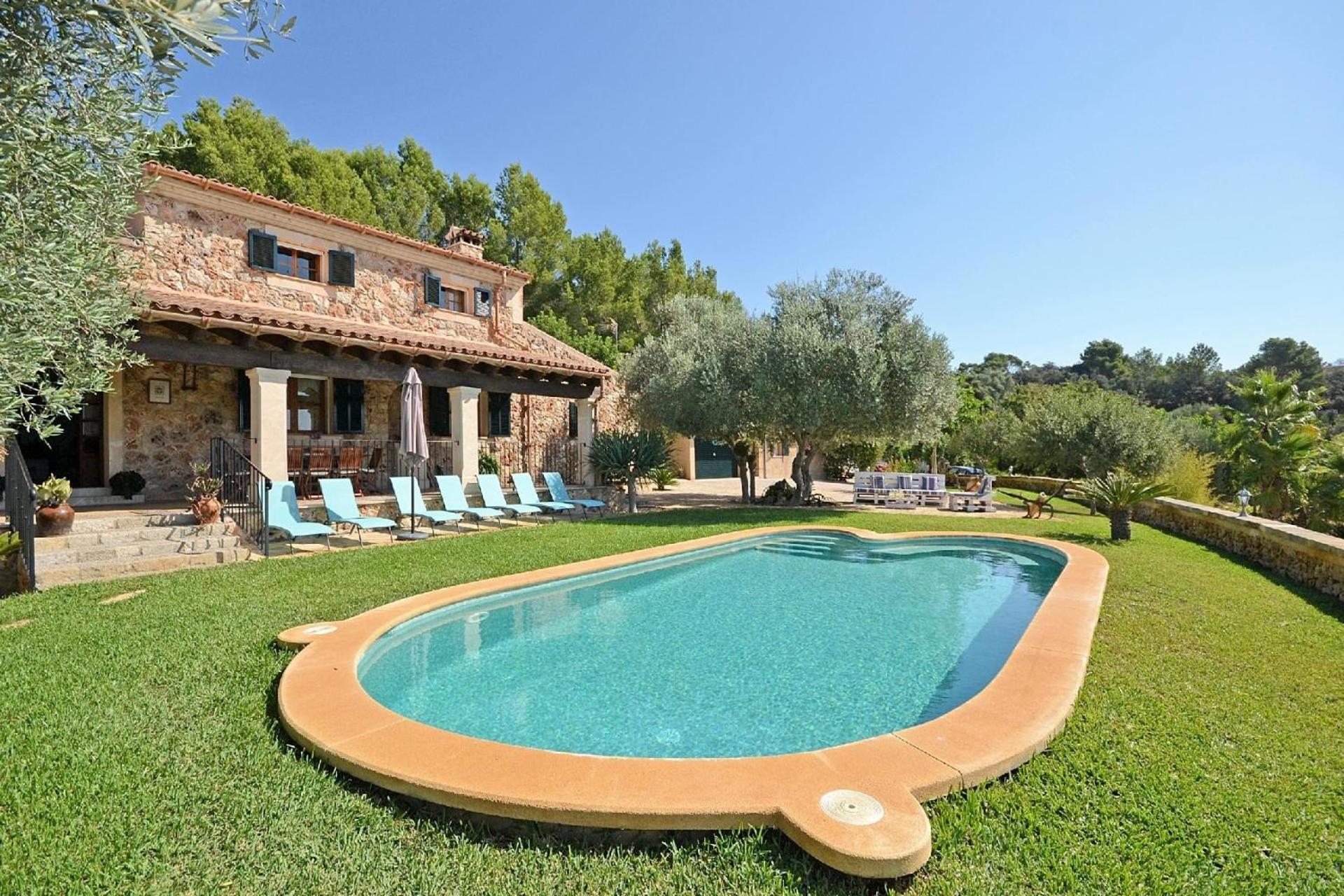 Ferienhaus Mit Privatpool Fuer 6 Personen Ca 250 Qm In Sineu, Mallorca Binnenland Von Mallorca Exteriér fotografie